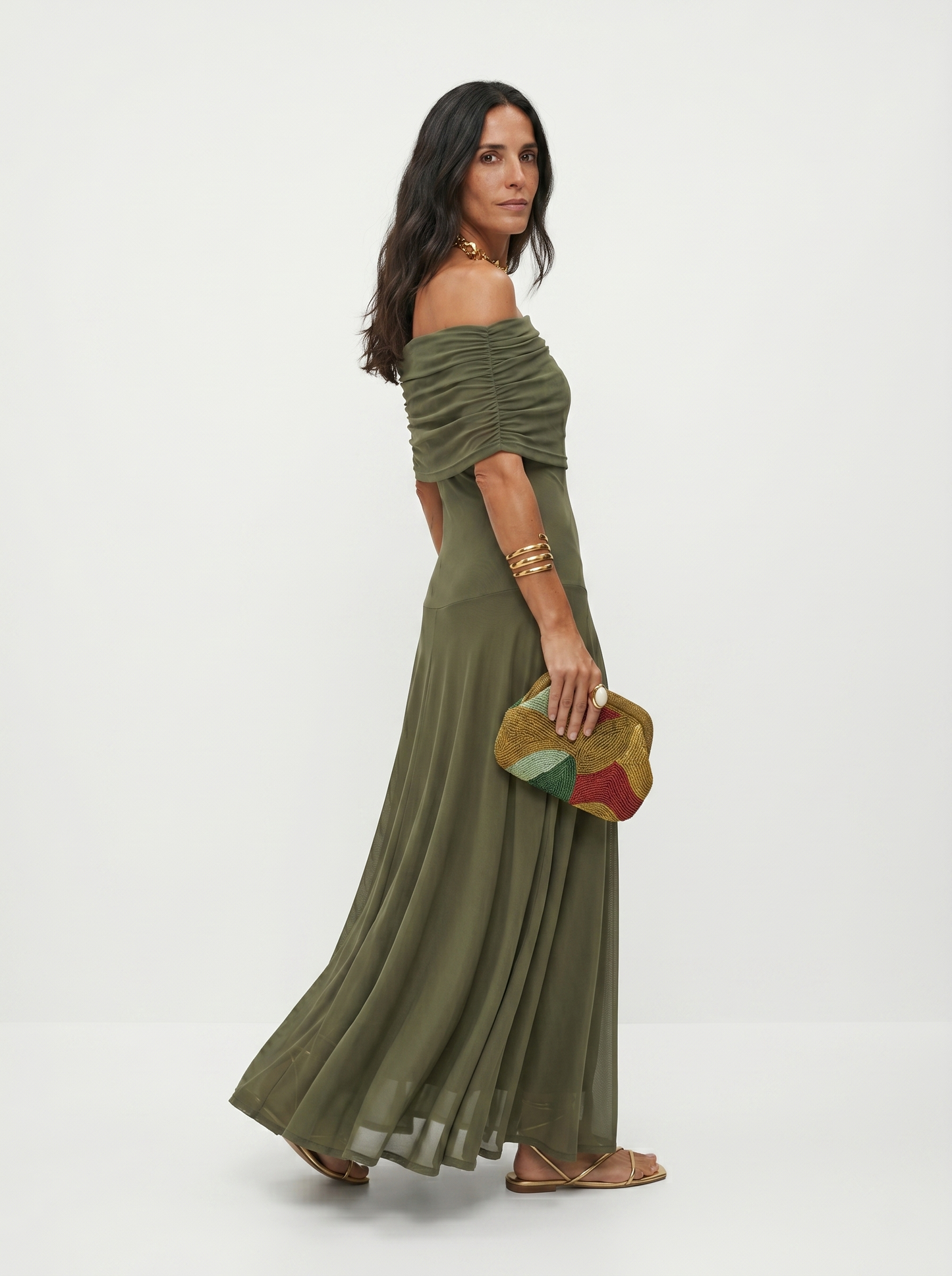 Carla | Vestido maxi elegante y sencillo para Mujer