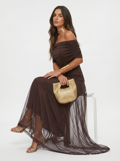 Carla | Vestido maxi elegante y sencillo para Mujer
