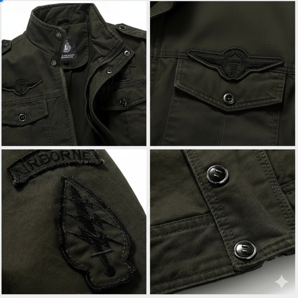Noah | CHAQUETA MILITAR ESTRUCTURADA PARA HOMBRE