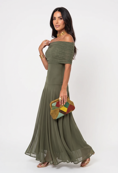 Carla | Vestido maxi elegante y sencillo para Mujer