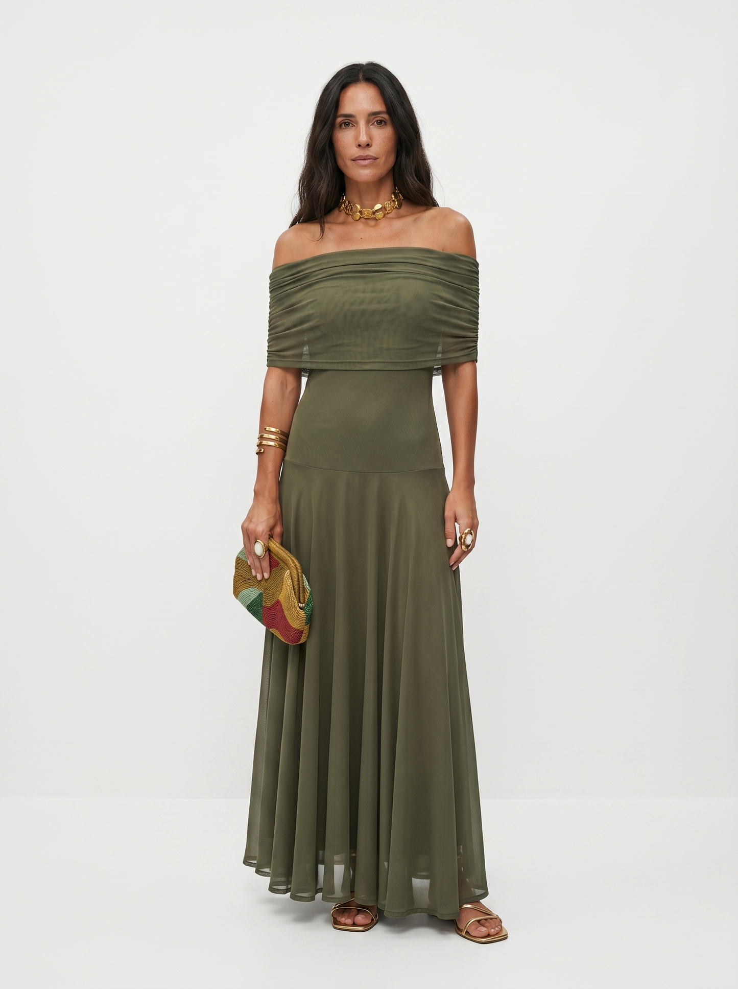 Carla | Vestido maxi elegante y sencillo para Mujer