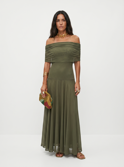 Carla | Vestido maxi elegante y sencillo para Mujer