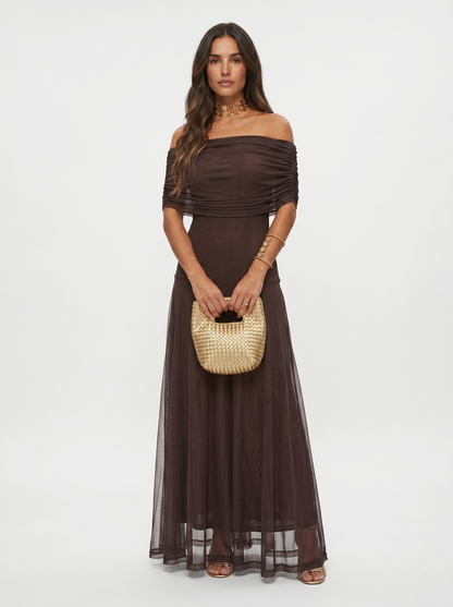 Carla | Vestido maxi elegante y sencillo para Mujer