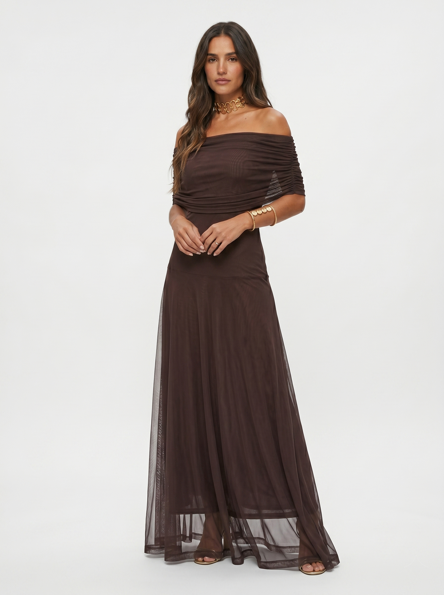 Carla | Vestido maxi elegante y sencillo para Mujer