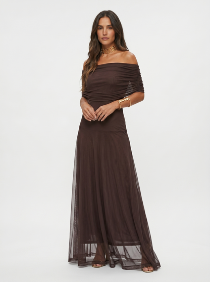 Carla | Vestido maxi elegante y sencillo para Mujer