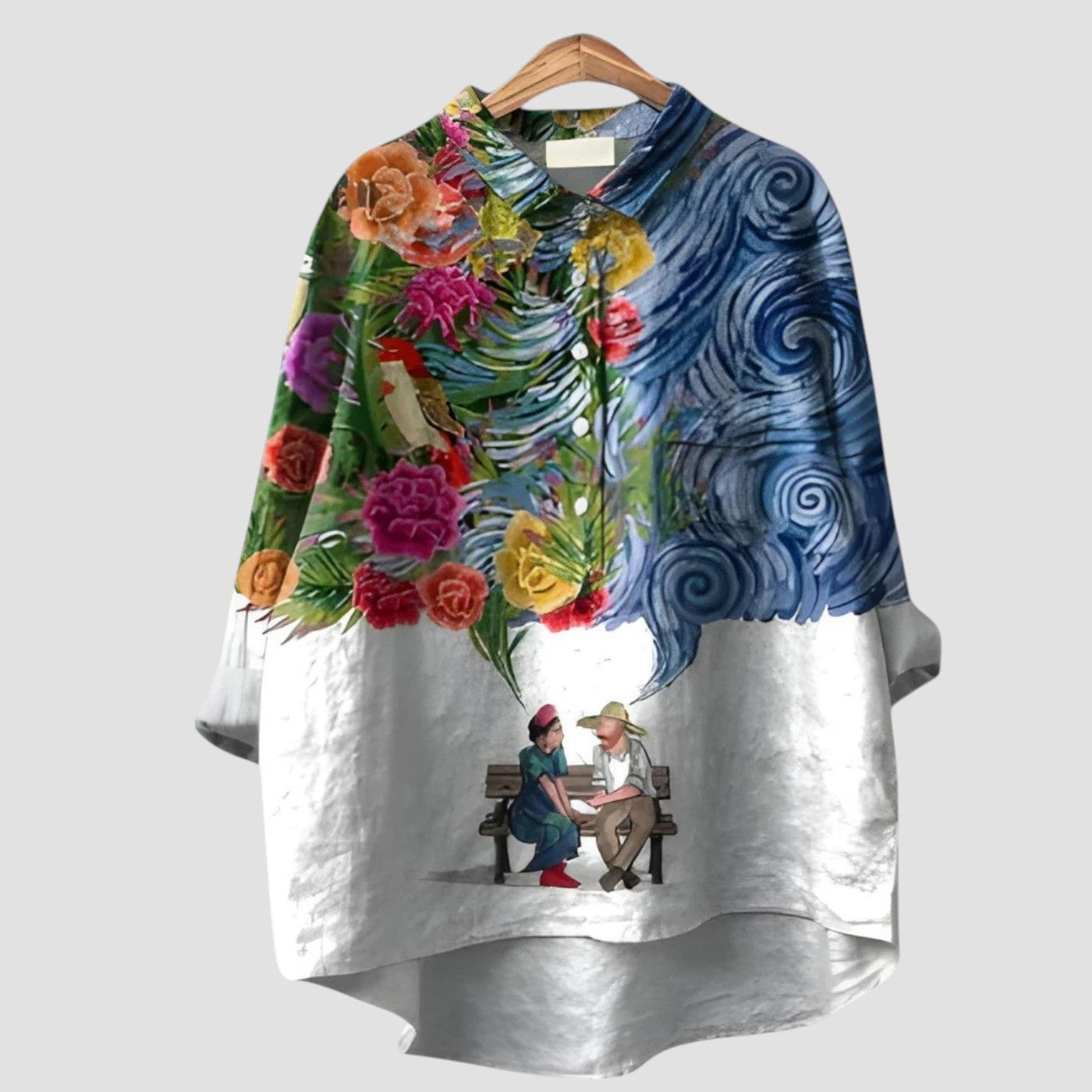 Ginevra - Camisa con estampado