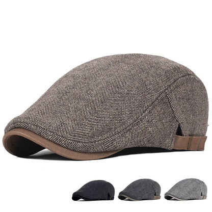 Vor | Gorra Moderna para Hombres con Patrón de Espiga