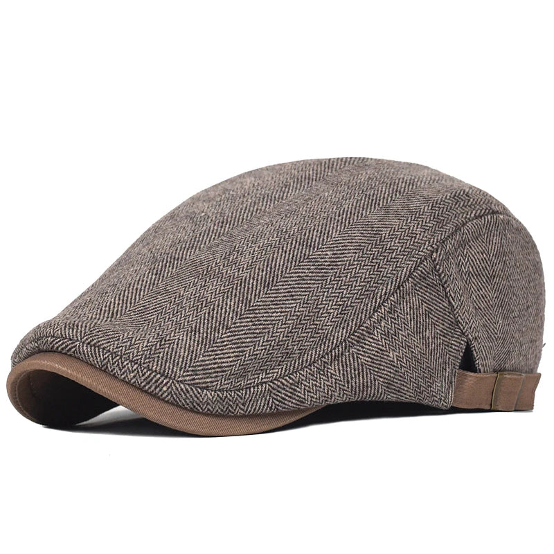 Vor | Gorra Moderna para Hombres con Patrón de Espiga