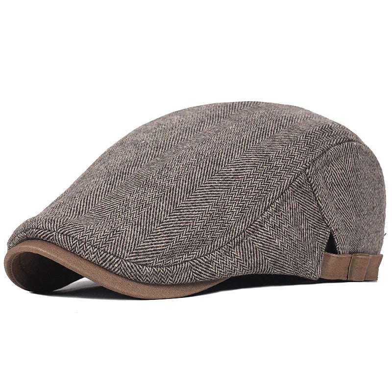 Vor | Gorra Moderna para Hombres con Patrón de Espiga
