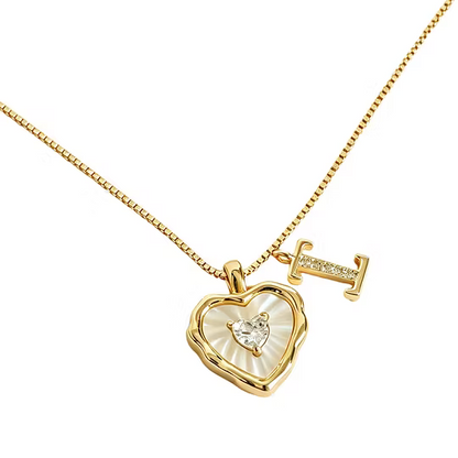 Élisara - Collar corazón personalizado elegancia eterna para Mujer