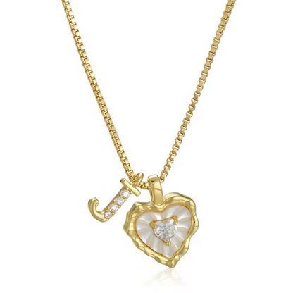 Élisara - Collar corazón personalizado elegancia eterna para Mujer