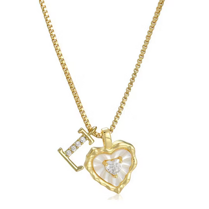 Élisara - Collar corazón personalizado elegancia eterna para Mujer