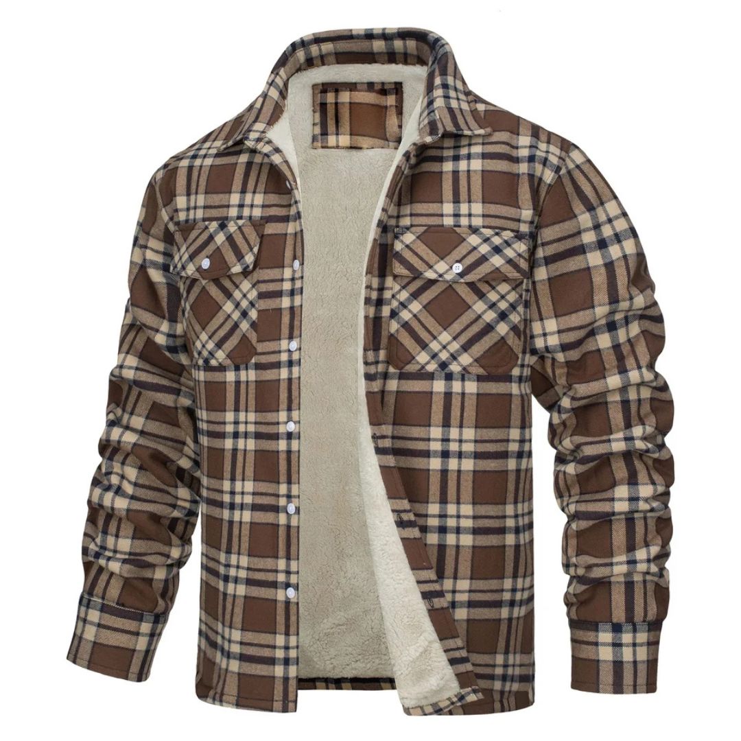 Castell | Chaqueta de Cuadros Urbana para Hombre