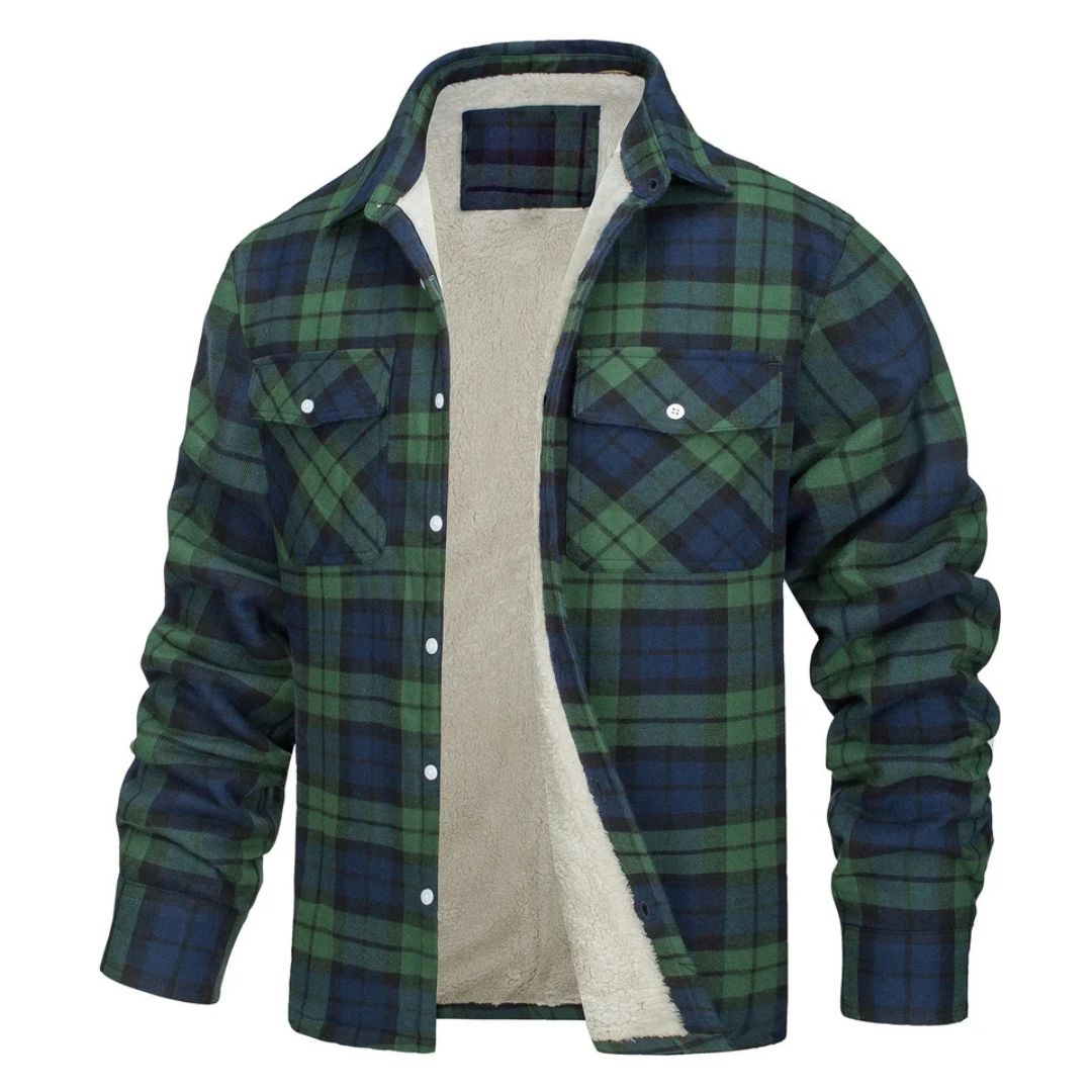 Castell | Chaqueta de Cuadros Urbana para Hombre