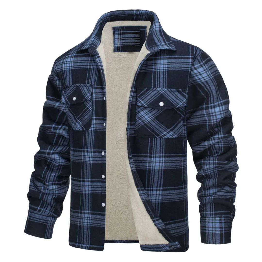 Castell | Chaqueta de Cuadros Urbana para Hombre