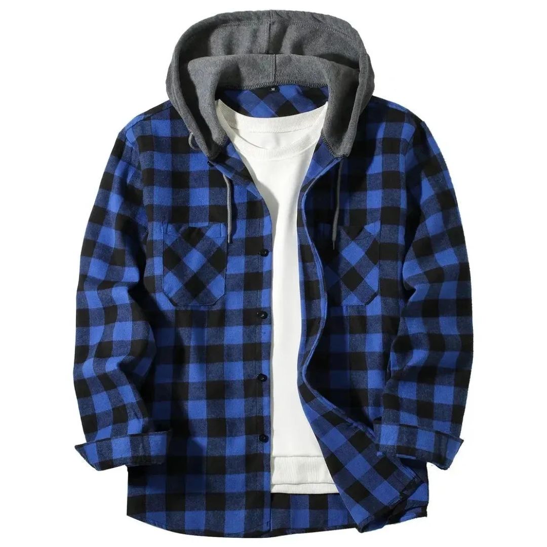 Castell | Chaqueta de Cuadros Urbana para Hombre