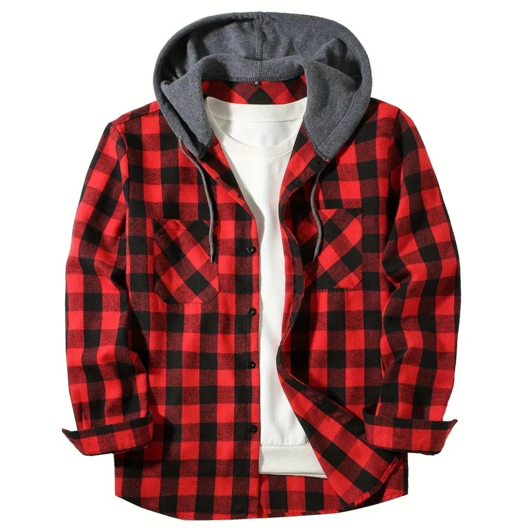 Castell | Chaqueta de Cuadros Urbana para Hombre