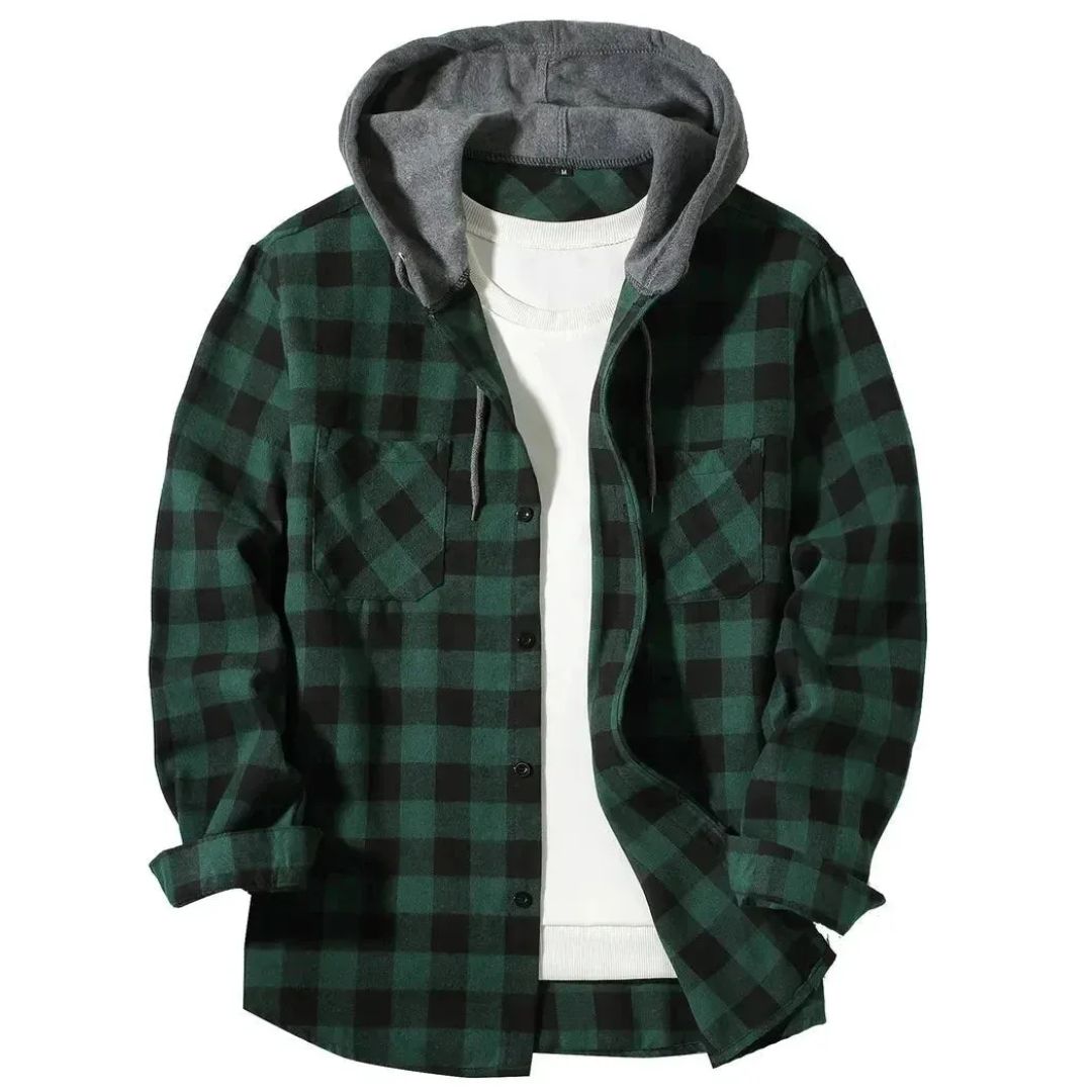 Castell | Chaqueta de Cuadros Urbana para Hombre
