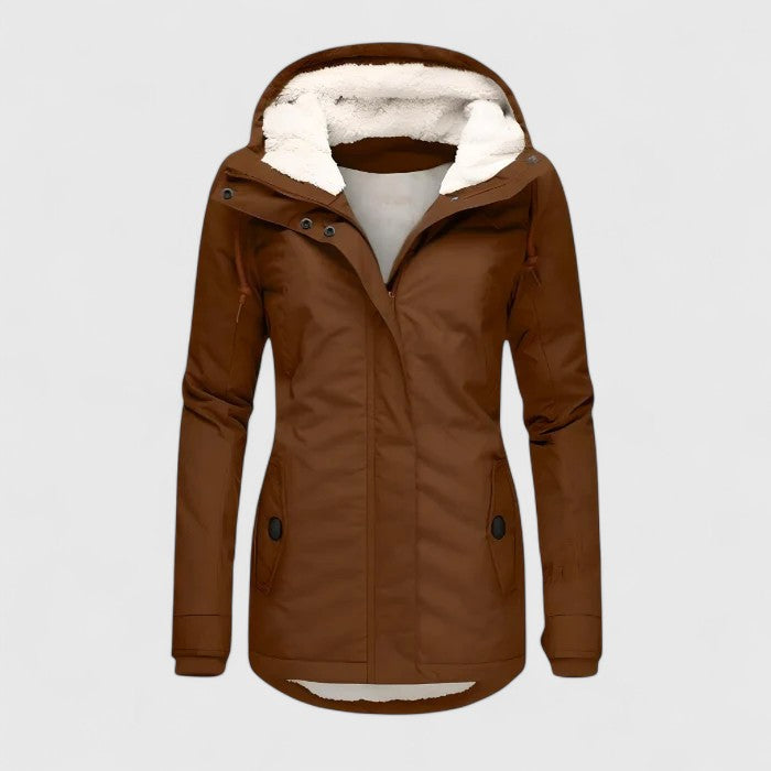 Amélie | Chaqueta de invierno impermeable con capucha