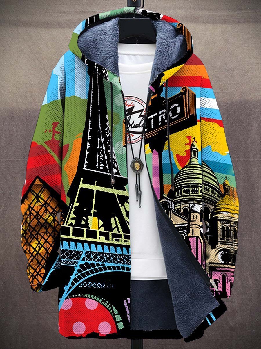 Emerson | Chaqueta con Capucha y Cierre Artístico