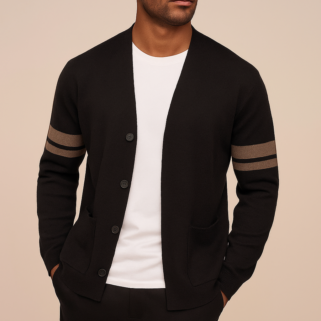 David | Cárdigan de Hombre casual con botones