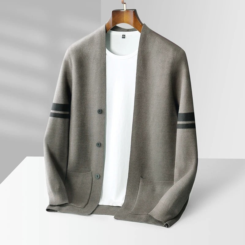 David | Cárdigan de Hombre casual con botones
