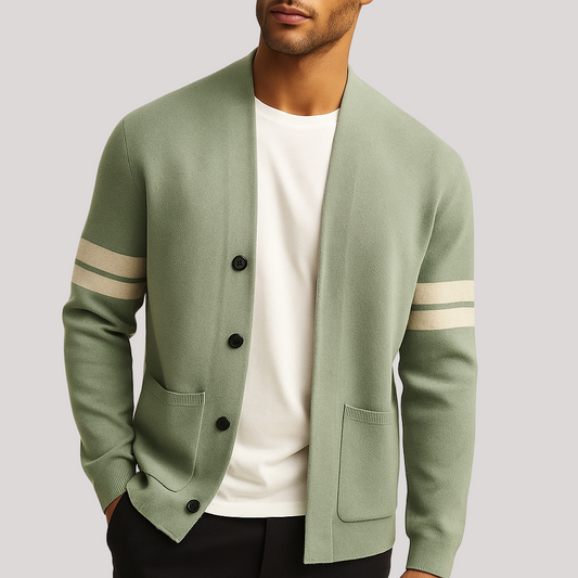 David | Cárdigan de Hombre casual con botones