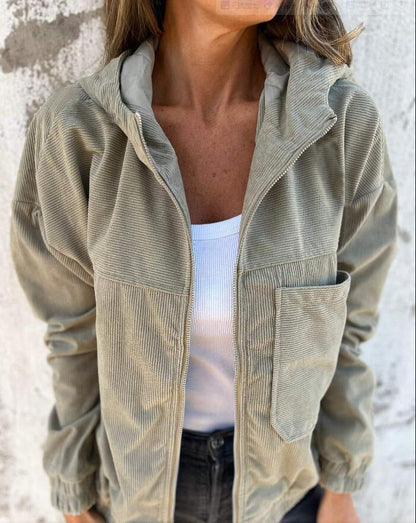 Lieve | Chamarra de primavera con cremallera para Mujer