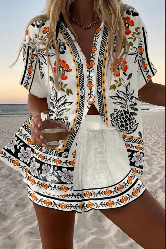Norellia | Conjunto corto ligero y versátil para el verano para Mujer