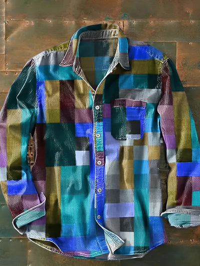 Lenoir™ | Camisa elegante con bolsillo práctico
