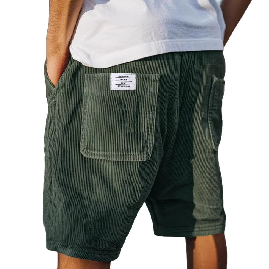 Lenoir™ | Elegantes pantalones cortos de terciopelo