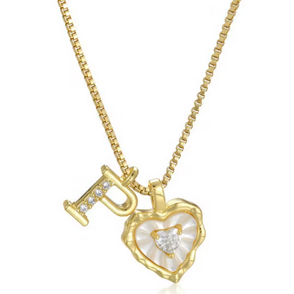Élisara - Collar corazón personalizado elegancia eterna para Mujer