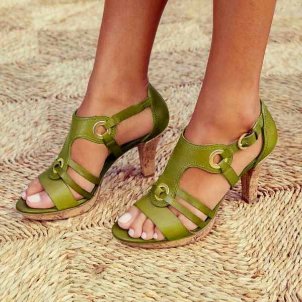 Volmena™ - Sandalias con tacón elegantes