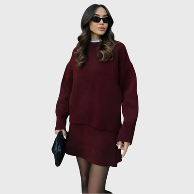 Conjunto de punto acogedor