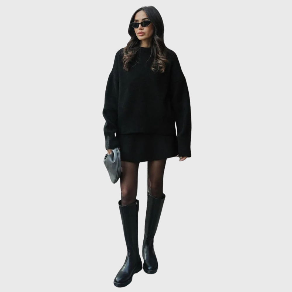 Conjunto de punto acogedor