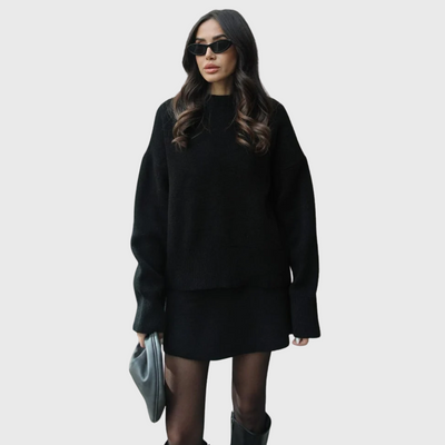 Conjunto de punto acogedor