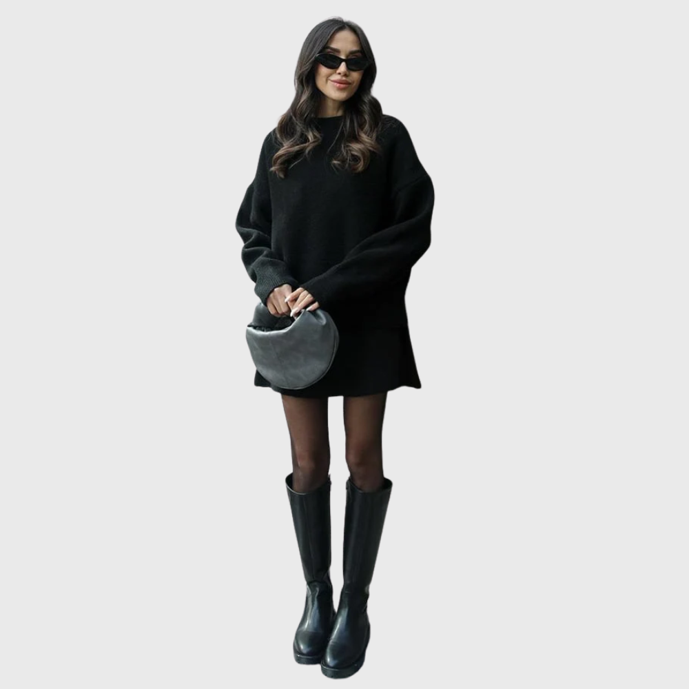 Conjunto de punto acogedor