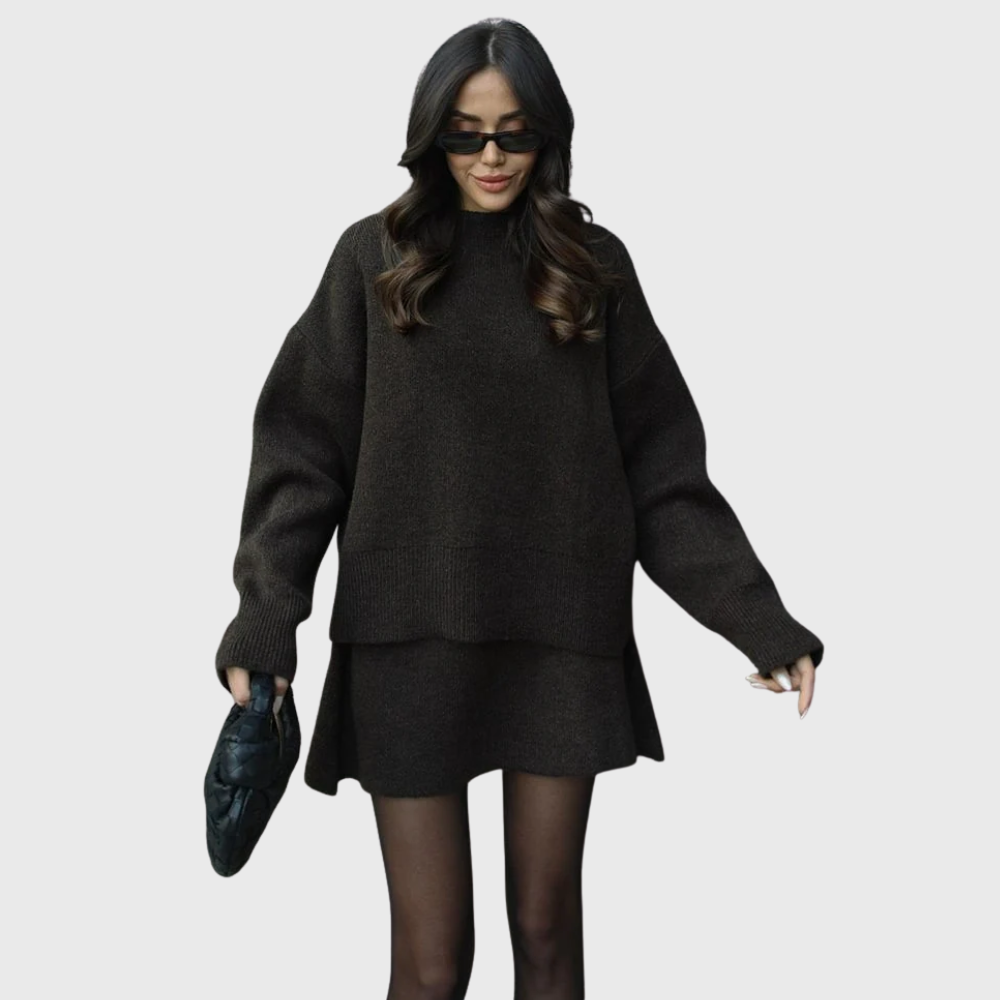 Conjunto de punto acogedor