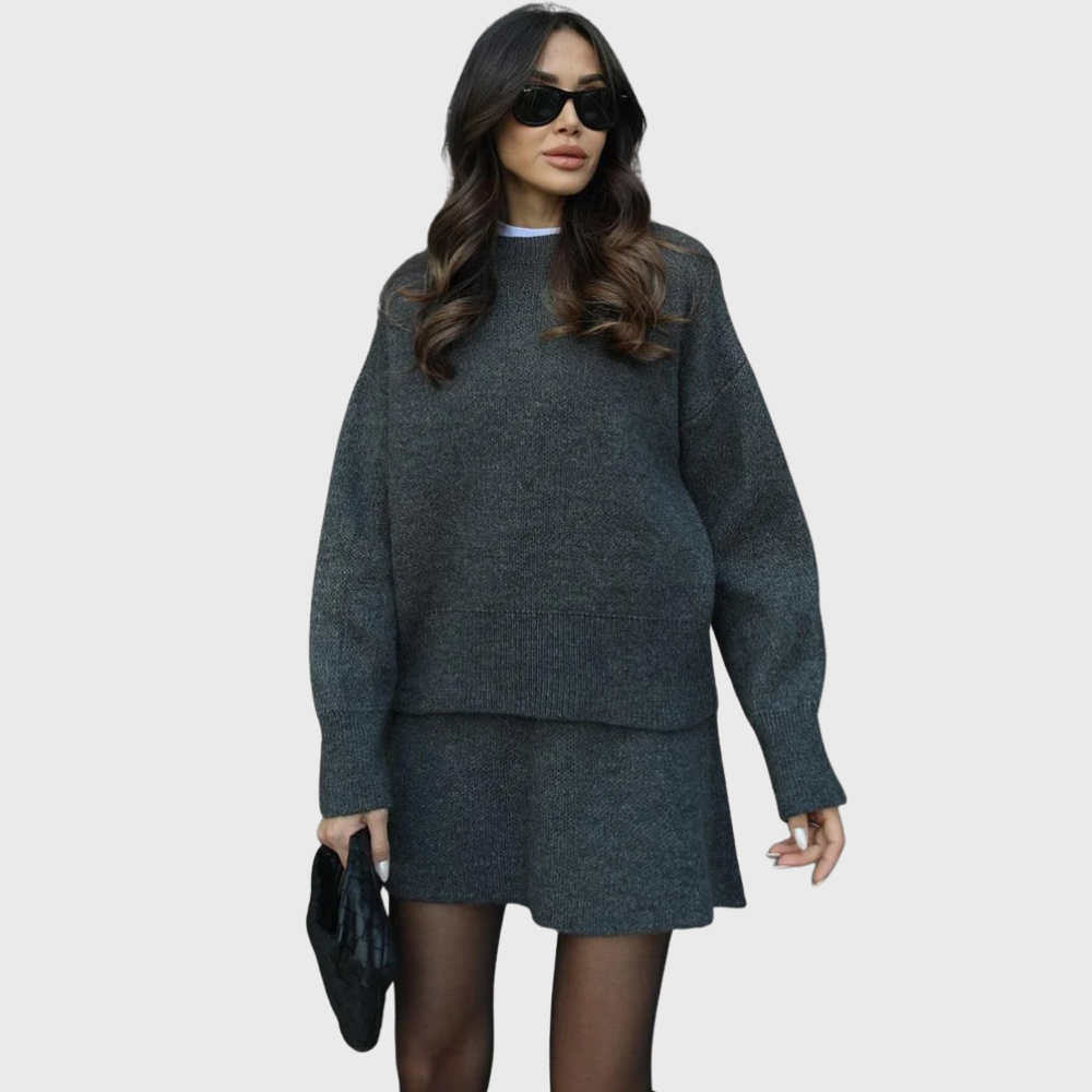 Conjunto de punto acogedor