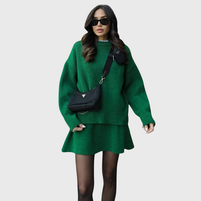 Conjunto de punto acogedor