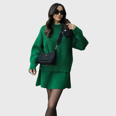 Conjunto de punto acogedor