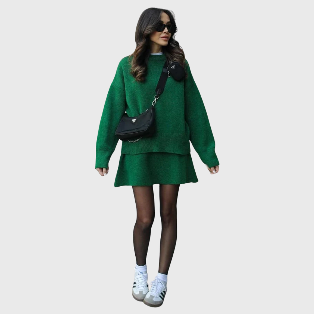 Conjunto de punto acogedor