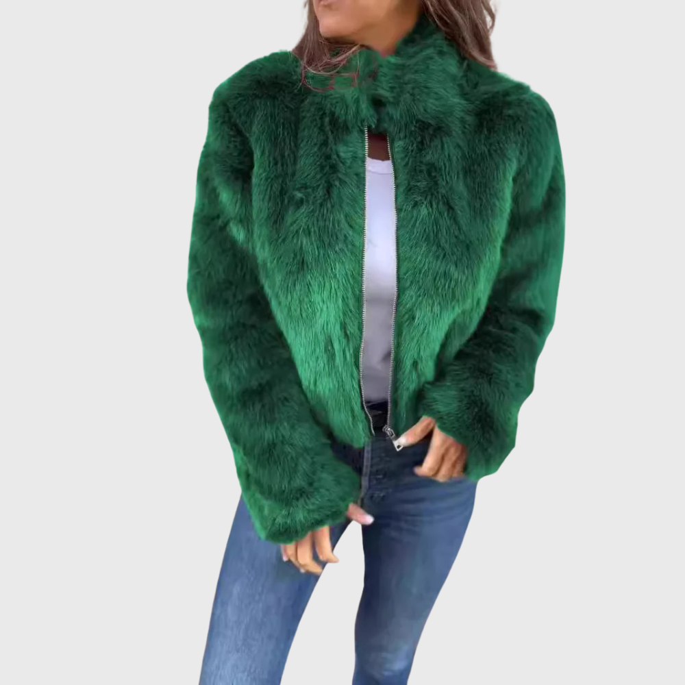 Sofia - Chaqueta polar térmica Teddy para mujer