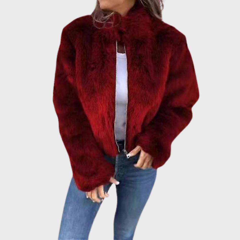Sofia - Chaqueta polar térmica Teddy para mujer