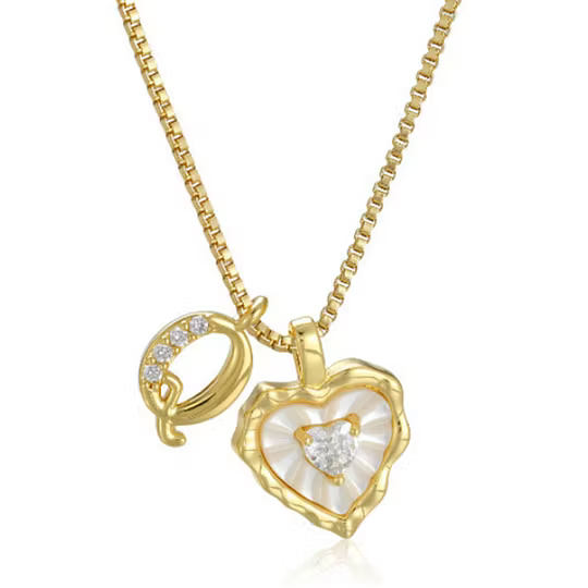 Élisara - Collar corazón personalizado elegancia eterna para Mujer