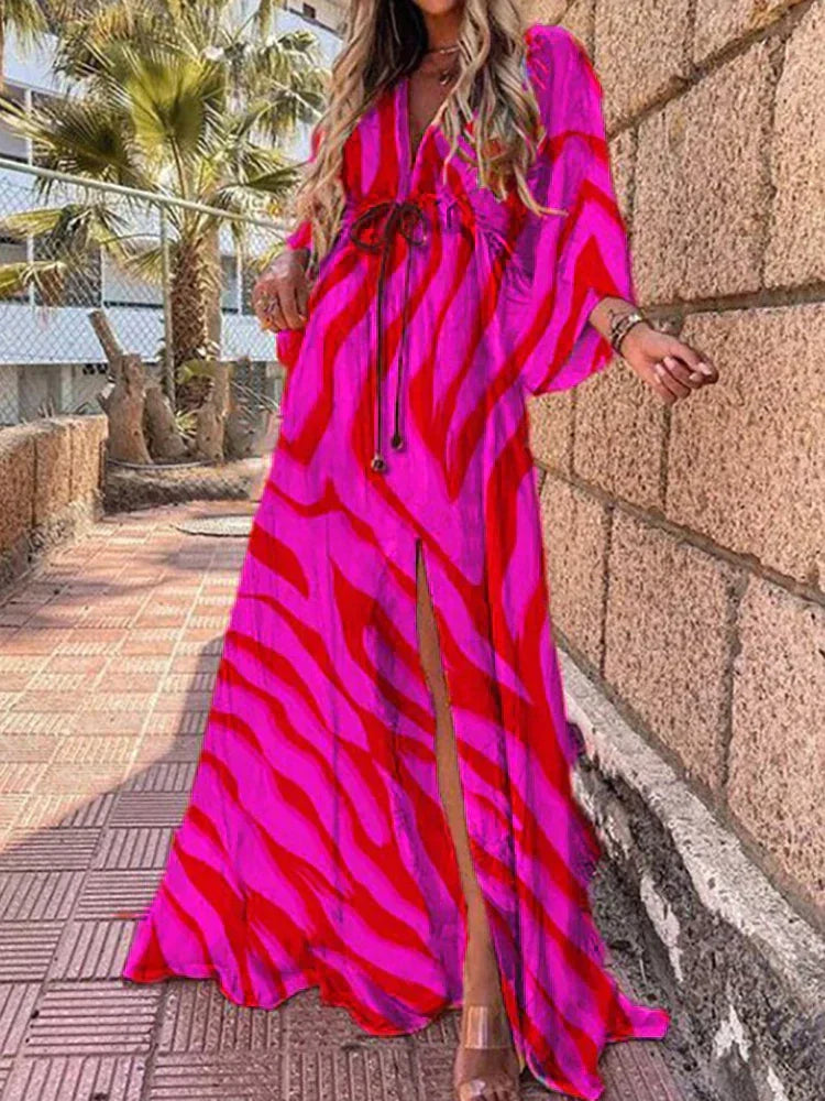 Daria - Túnica Kaftan de Vacaciones para Mujer