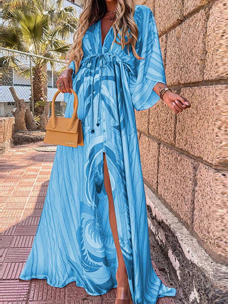 Daria - Túnica Kaftan de Vacaciones para Mujer