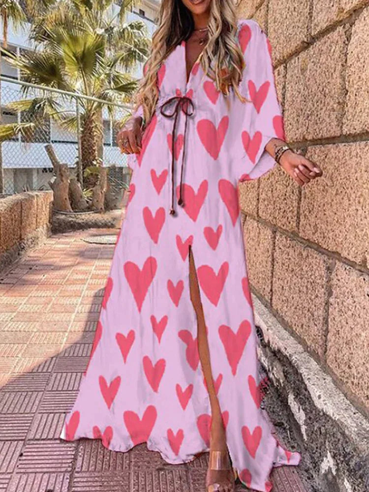 Daria - Túnica Kaftan de Vacaciones para Mujer