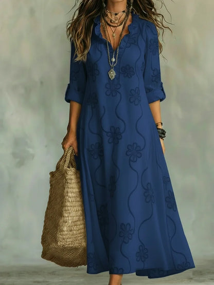 Bobbie - Vestido Maxi Floral para Días de Verano para Mujer