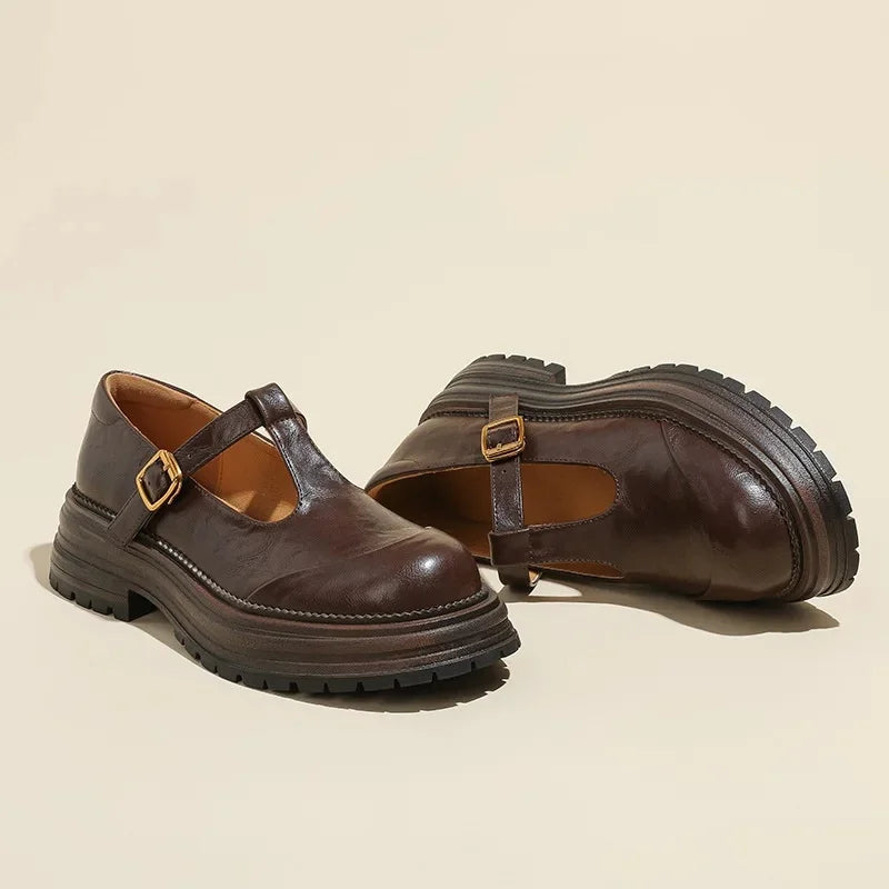 Mary Janes - Zapatos elegantes de cuero